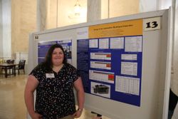 WVU Tech student Jaymee Hannan shares her work at Undergraduate Research
Day 