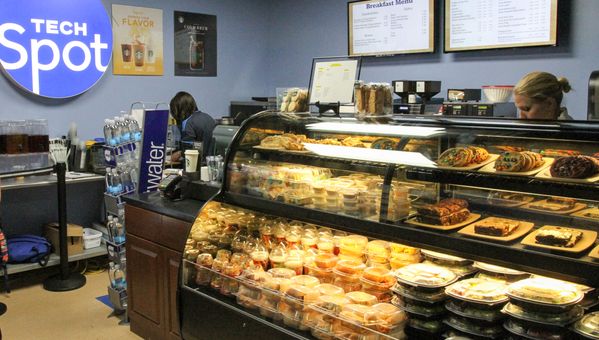 The Tech Spot is the newest place on campus to grab a meal.