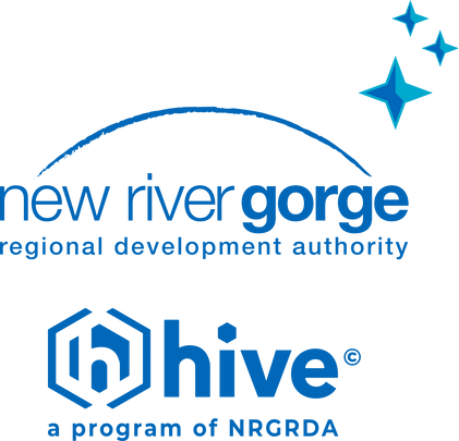 logo for NRGRDA and WV Hive
