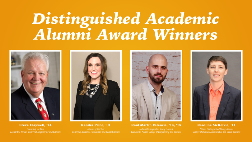Academic alumni award winners
