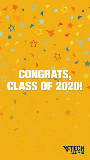 Congratulations, Class of 2020! (Instagram story image)